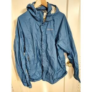 Marmot Men's Rain Jacket Lightweight Packable Size Large